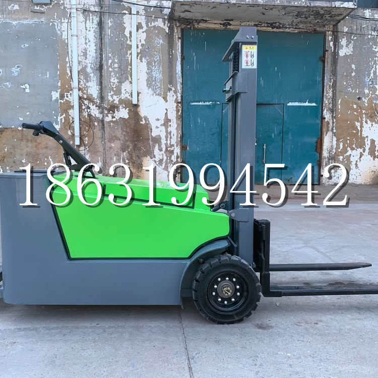 三江侗族自治县小型电动叉车1吨2吨步行站驾式电瓶堆高充电装卸车液压升降车铲车